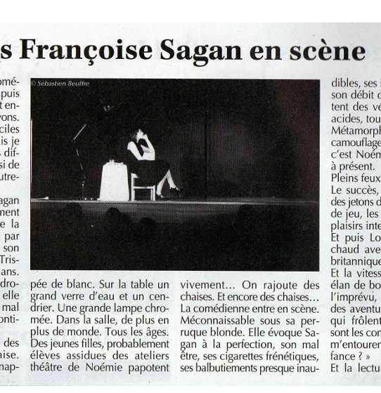  Paru dans Le Crestois 03/2011